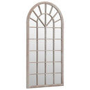 spejl 90x45 cm jern sandfarvet