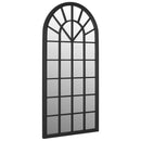 spejl 90x45 cm jern sort