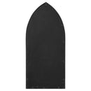 spejl 100x45 cm jern sort