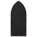 spejl 100x45 cm jern sandfarvet