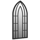 spejl 100x45 cm jern sort