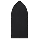 spejl 100x45 cm jern sort