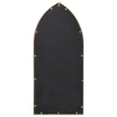 spejl 100x45 cm jern sandfarvet