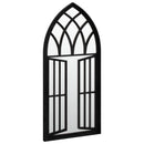 spejl 100x45 cm jern sort