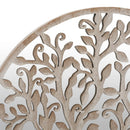 spejl 60x2,5 cm rundt jern sandfarvet