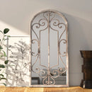 spejl 70x30 cm jern sandfarvet