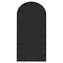 spejl 70x30 cm jern sort