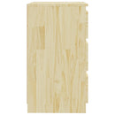 sengeborde 2 stk. 60x36x64 cm massivt fyrretræ