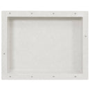 bruseniche 41x51x10 cm mat hvid