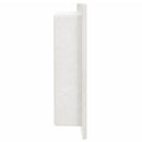 bruseniche 41x51x10 cm mat hvid