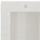 bruseniche med 2 rum 41x51x10 cm mat hvid