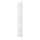 bruseniche med 2 rum 41x69x9 cm mat hvid