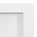 bruseniche med 2 rum 41x69x9 cm mat hvid