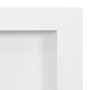bruseniche med 3 rum 41x99x9 cm mat hvid