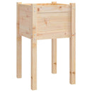 plantekasser 2 stk. 40x40x70 cm massivt fyrretræ