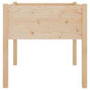plantekasse 70x70x70 cm massivt fyrretræ