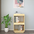 bogreol 40x35x71 cm massivt fyrretræ