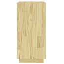 bogreol 40x35x71 cm massivt fyrretræ