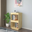 bogreol 40x35x71 cm massivt fyrretræ