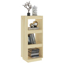 bogreol/rumdeler 40x35x103 cm massivt fyrretræ