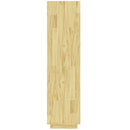 bogreol/rumdeler 40x35x135 cm massivt fyrretræ