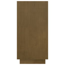 bogreol 80x35x71 cm massivt fyrretræ honningbrun