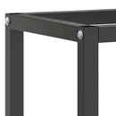 stel til arbejdsbænk 70x50x79 cm metal mat sort og mat rød