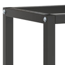 stel til arbejdsbænk 140x50x79 cm metal mat sort og mat rød