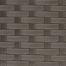 sofasæt med hynder 5 dele L-facon polyrattan brun