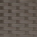 L-formet sofa med hynder polyrattan brun