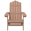 Adirondack-havestol HDPE brun