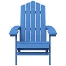 Adirondack-havestol HDPE blå