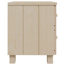 sengeskab HAMAR 2 stk. 40x35x44,5 cm fyrretræ honningfarvet