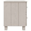 sengeskab HAMAR 2 stk. 40x35x44,5 cm massivt fyrretræ hvid
