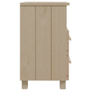 sengeskab HAMAR 2 stk. 40x35x62 cm fyrretræ honningfarvet