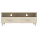tv-skab HAMAR 106x40x40 cm massivt fyrretræ honningbrun