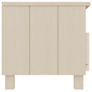 tv-skab HAMAR 106x40x40 cm massivt fyrretræ honningbrun