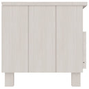 tv-skab HAMAR 106x40x40 cm massivt fyrretræ hvid