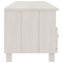 tv-skab HAMAR 158x40x40 cm massivt fyrretræ hvid