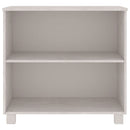 skænk HAMAR 85x35x80 cm massivt fyrretræ hvid