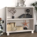skænk HAMAR 85x35x80 cm massivt fyrretræ hvid