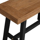 bænk 80 cm massivt teaktræ