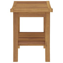badeværelsesbord 50x35x45 cm massivt teaktræ
