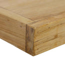 væghylder 2 stk. 90x15x4 cm massivt teaktræ