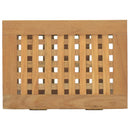 vasketøjskurv 35x25x60 cm massivt teaktræ