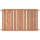 foldbar bakke 55x35x25 cm massivt teaktræ