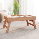 foldbar bakke 55x35x25 cm massivt teaktræ