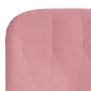 lænestol fløjl pink