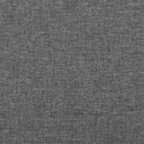 fodskammel 45x29,5x35 cm stof lysegrå