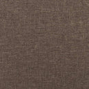 fodskammel 45x29,5x35 cm stof gråbrun